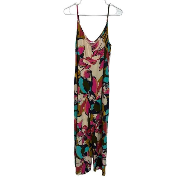 Lascana Tropical Culotte Jumpsuit Romper Women’s Size 40 Medium - Picture 3 of 6